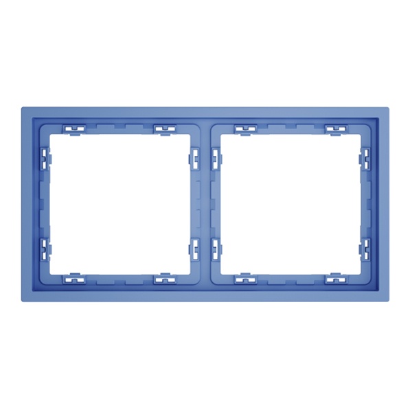 Рамка пластиковая Voltum S70 на 2 поста деним