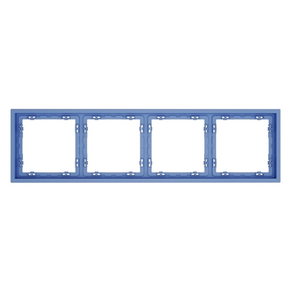 Рамка пластиковая Voltum S70 на 4 поста деним