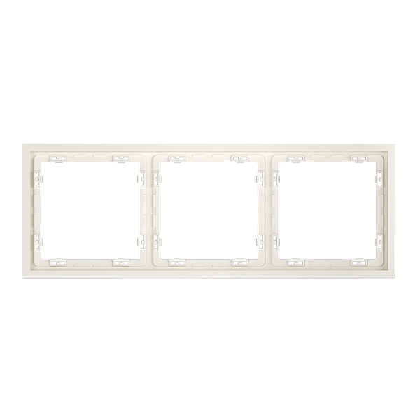 Рамка пластиковая Voltum S70 на 3 пост хлопок