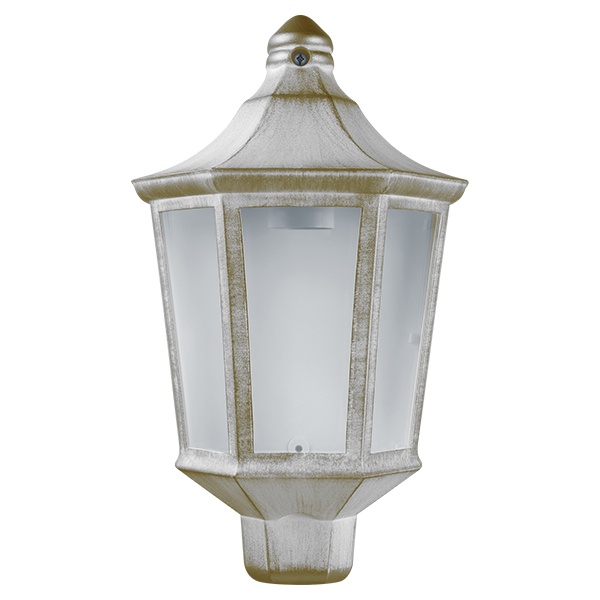 Светильник Navigator 95 913 NOF-P07-006-IP44-E27 max 20W LED пластик, настенный белый под бронзу