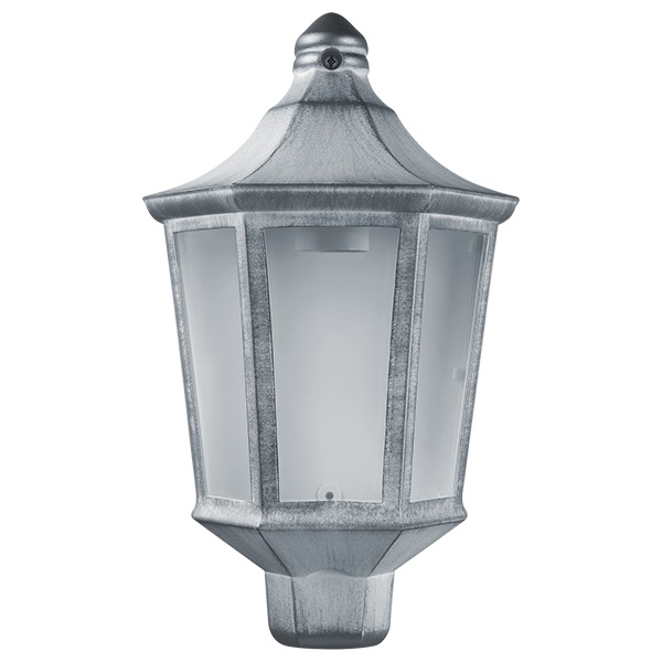 Светильник Navigator 95 915 NOF-P07-008-IP44-E27 max 20W LED пластик, настенный белый под серебро