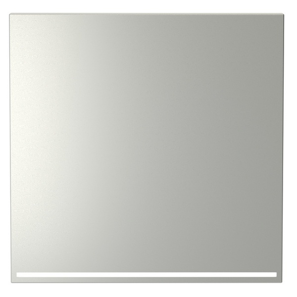 Клавиша Voltum S70 для выключателя/переключателя одноклавишного с подсветкой сталь