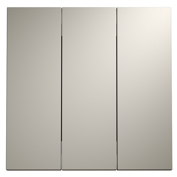 Клавиши Voltum S70 для выключателя/переключателя трехклавишного кашемир