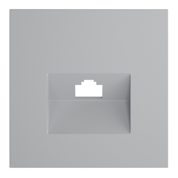 Накладка Voltum S70 для розетки компьютерной RJ45 кат.6 серый