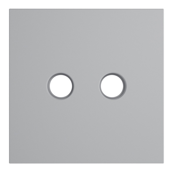 Накладка Voltum S70 для розетки телевизионной оконечной TV+SAT серый