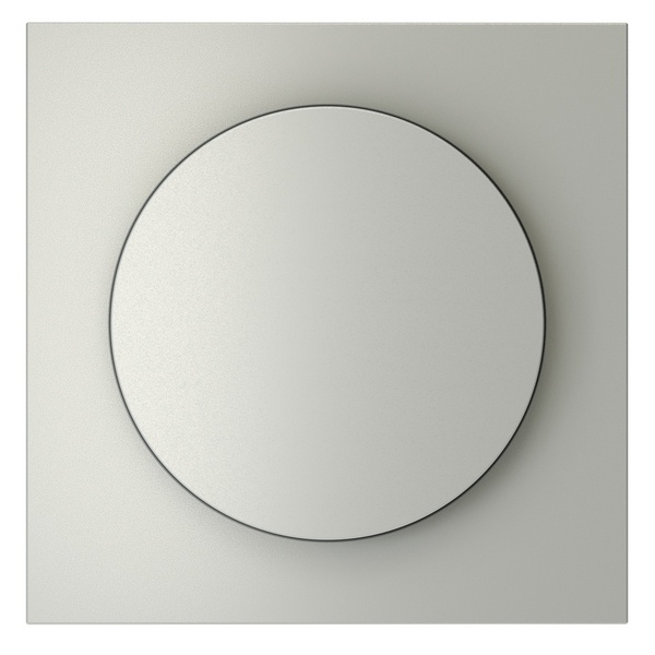 Накладка Voltum S70 для светорегулятора поворотно-нажимного сталь