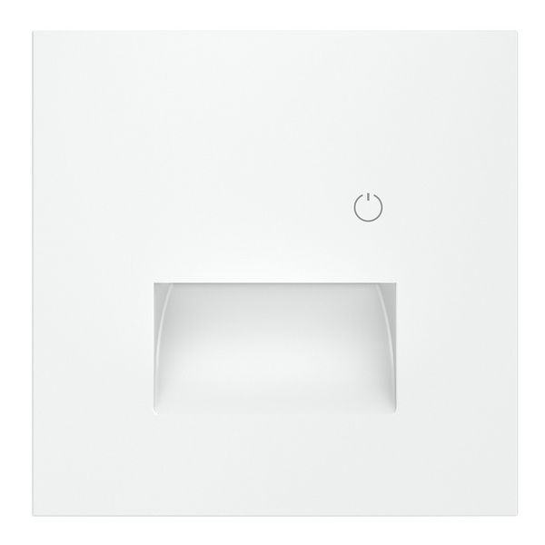 Накладка Voltum S70 для подсветки светодиодной с датчиком белый матовый