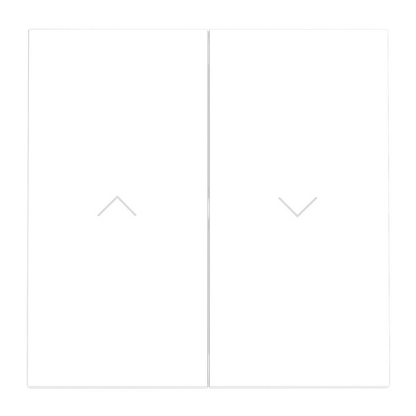 Клавиши Voltum S70 для выключателя жалюзи белый матовый