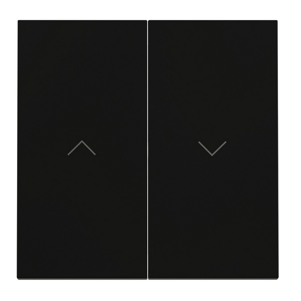 Клавиши Voltum S70 для выключателя жалюзи черный матовый