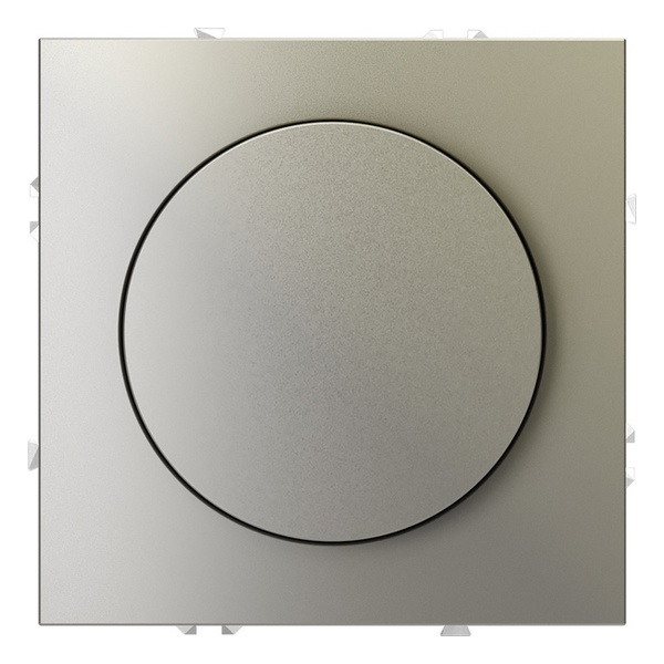 Светорегулятор встраиваемый Voltum S70 поворотно-нажимной 600 Вт шелк