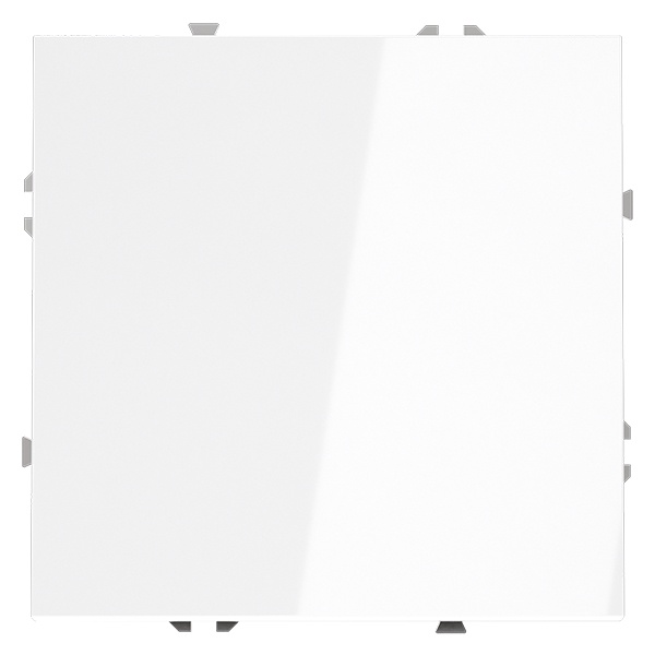 Заглушка Voltum S70 с суппортом белый глянцевый