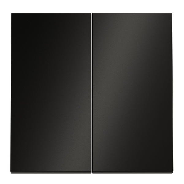 Клавиши Voltum S70 для выключателя/переключателя двухклавишного Metal антрацит