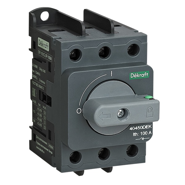 Выключатель-разъединитель DEKraft ВР-101С 63А 3Р