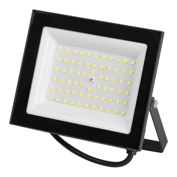 Прожектор светодиодный ЭРА Green line LPR-033-0-65K 70W 6500K 5600Lm IP65 черный корпус алюминий
