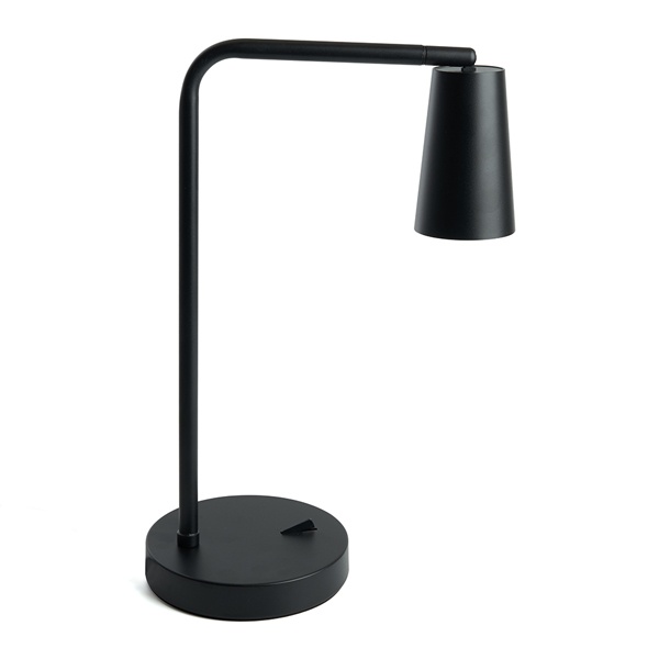 Светильник настольный Feron DE185 под лампу GU10 max 35W 230V черный