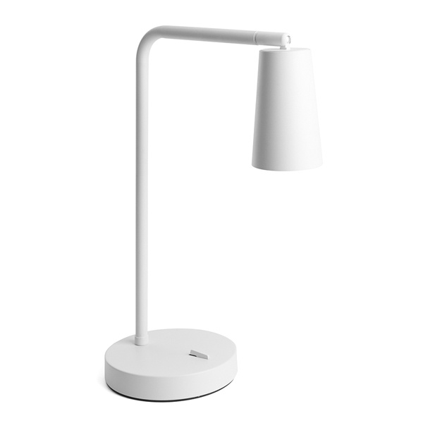 Светильник настольный Feron DE185 под лампу GU10 max 35W 230V белый