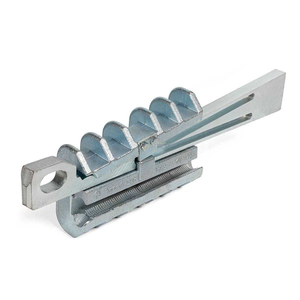 Зажим монтажный клиновой МКЗ-3 Профи для захвата и фиксации канатов и проводов А и АС при протяжке