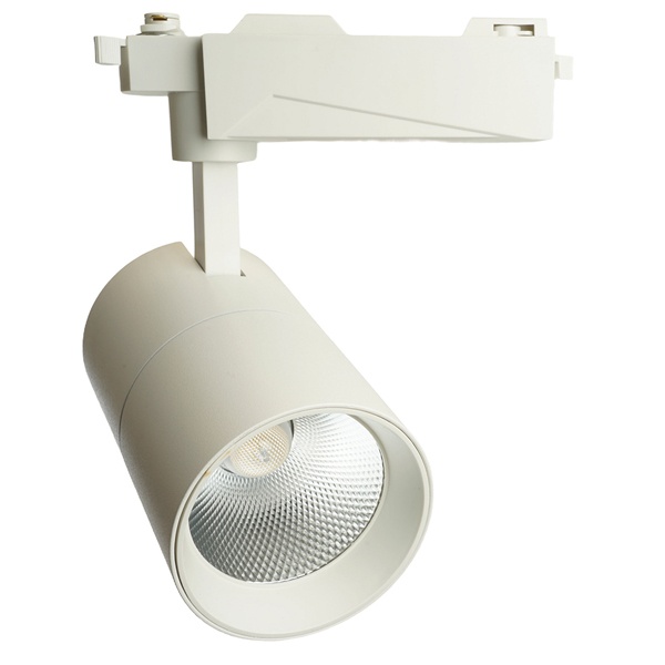 Трековый светодиодный светильник AL103 TrueColor 30W 4000K 2700Lm 35° однофазный, белый