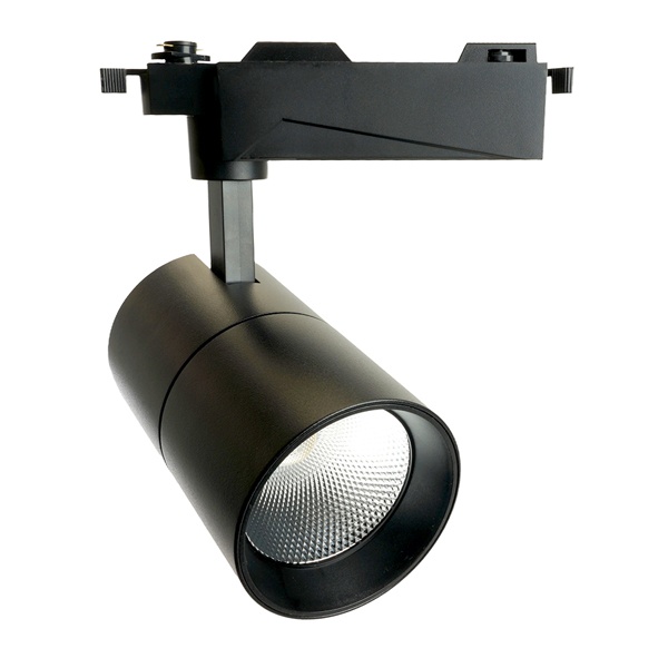 Трековый светодиодный светильник AL103 TrueColor 30W 4000K 2700Lm 35° однофазный, черный
