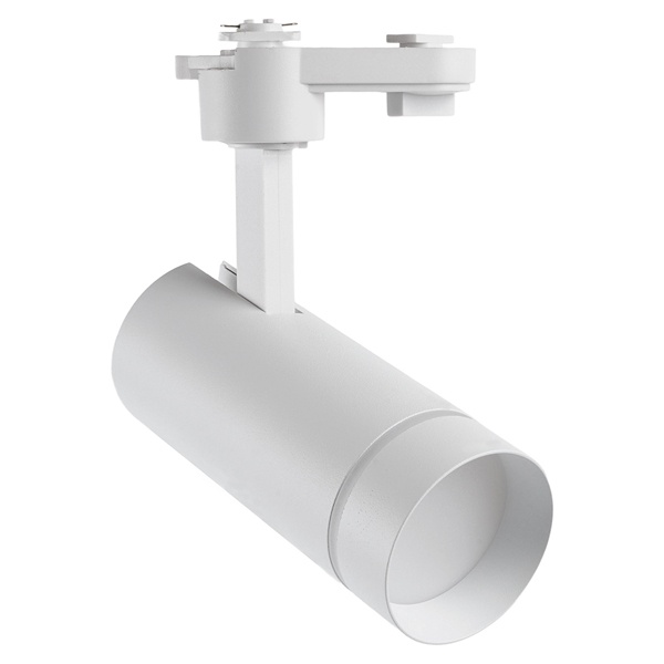 Трековый светодиодный светильник AL106 Luna 12W 2700K 1080Lm 80° однофазный, белый