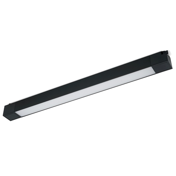 Трековый светодиодный светильник AL132 MattLine 30W 2700K 2100Lm 120° однофазный, черный