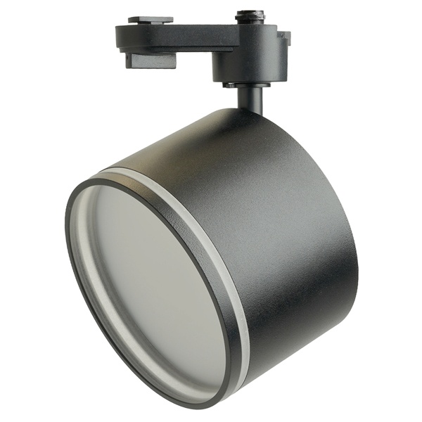 Светильник трековый Feron AL127 Luna под лампу GX70 15W 230V IP40 однофазный, черный