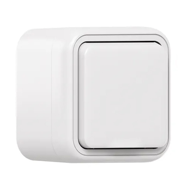 Розетка накладная EKF Бронто 16А 2P+E винтовые клеммы IP55 белый