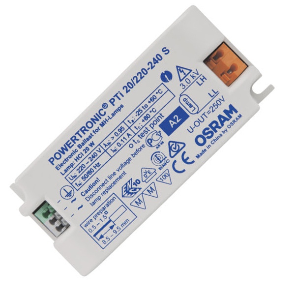 ЭПРА Osram для металлогалогенных ламп PTi 20W S