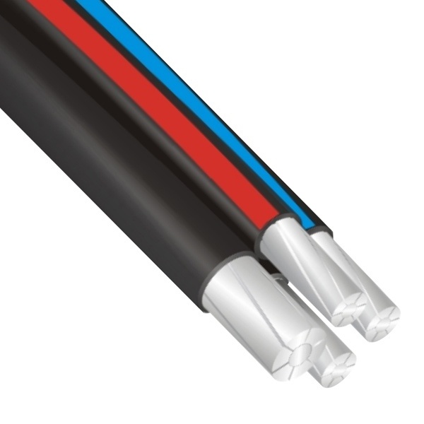 Провод самонесущий изолированный СИП-2 3х25+1х54,6 алюминиевый