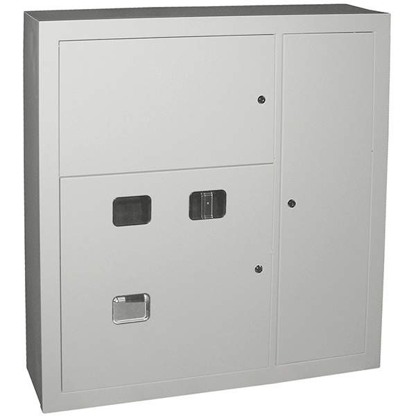 Щит металлический этажный ИЭК ЩЭ-3-1 36 на 3 квартиры встраиваемый 1000х960х160 УХЛ3 IP31