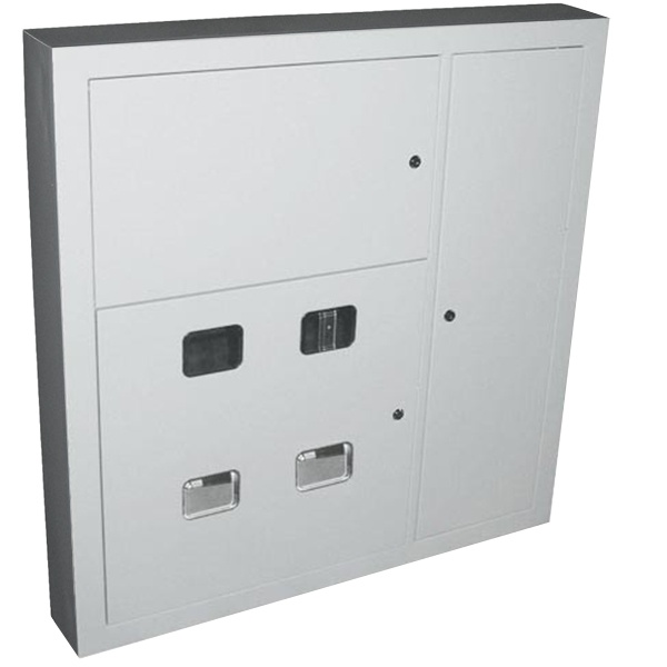 Щит металлический этажный ИЭК ЩЭ-4-1 36 на 4 квартиры встраиваемый 1000х960х160 УХЛ3 IP31