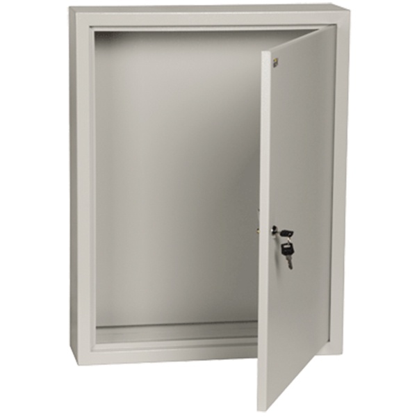 Щит металлический ИЭК ЩМП-1-0 36 УХЛ3 IP31, с монтажной платой 395х310х220