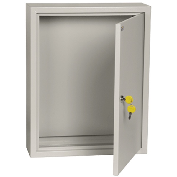 Щит металлический ИЭК ЩМП-2-1 36 УХЛ3 IP31, с монтажной платой 500х400х150