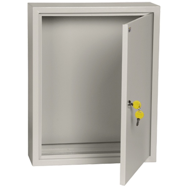 Щит металлический ИЭК ЩМП-3-1 36 УХЛ3 IP31, с монтажной платой 650х500х150