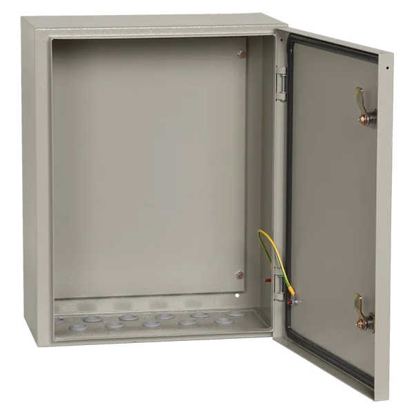 Щит металлический влагозащищенный ИЭК ЩМП-3-0 У2 IP54, с монтажной платой 650х500х220