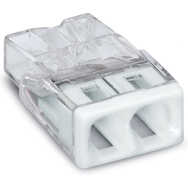 Клеммник WAGO 2 (одножильных) х 0,5-2,5 мм 24A Cu [уп. 100шт]