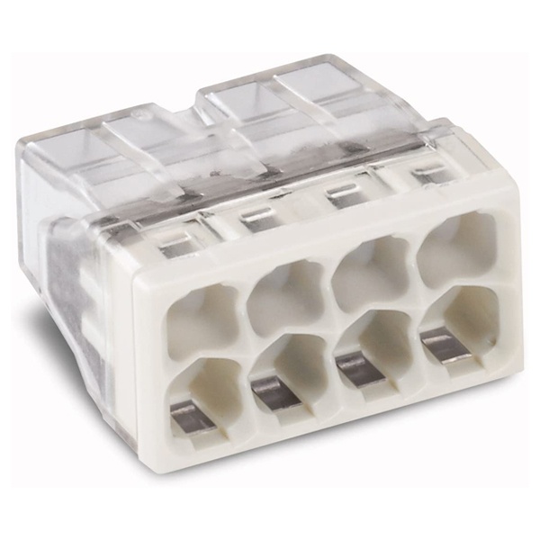 Клеммник WAGO 8 (одножильных) х 0,5-2,5 мм 24A Cu [уп. 50шт]