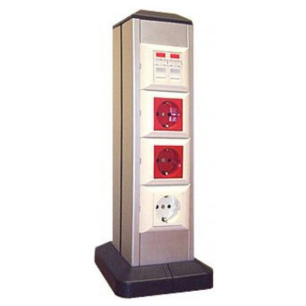 Колонна алюминиевая Экопласт TR-8M/1 под суппорт односторонняя 350мм