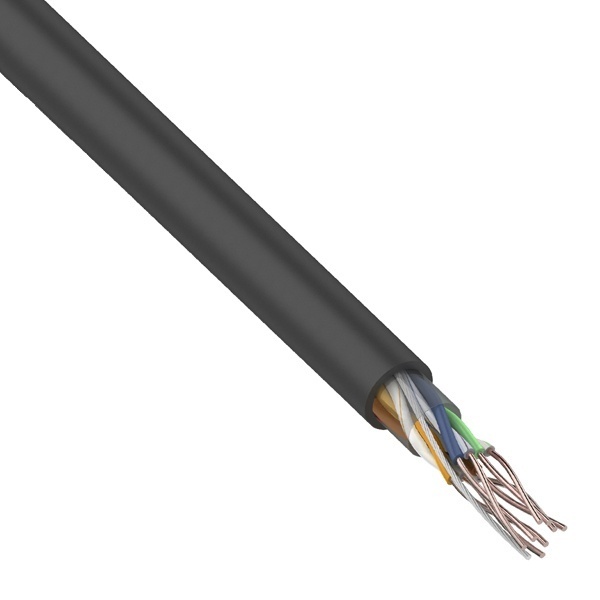 Кабель витая пара PROconnect неэкранированный UTP 4PR 24AWG cat 5e CCA outdoor/уличный [305м] (провод для интернета)