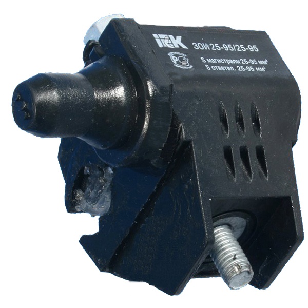 Зажим ответвительный ИЭК ЗОИ 25-95/25-95 (P70, P95, P3X-95, SLIW17.1) изолированный для провода СИП