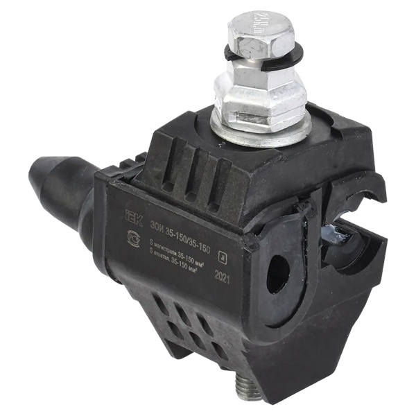 Зажим ответвительный ИЭК ЗОИ 35-150/35-150 (P 70, P95, P4X-150D) изолированный для провода СИП