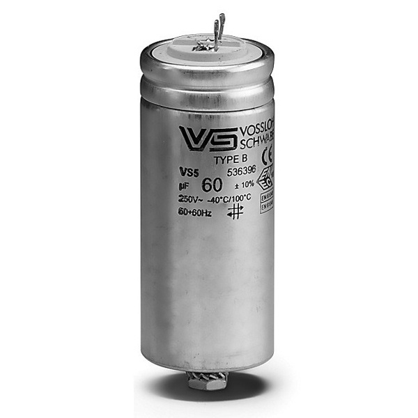 Конденсатор VS WTB 60 мкФ 250V монтаж M8x10