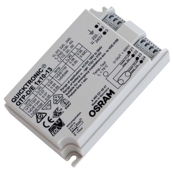 ЭПРА Osram QTP-D/E 1x10-13 для компактных люминесцентных ламп