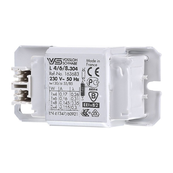 Дроссель Vossloh Schwabe L4/6/8.304 для люминесцентных ламп 4/6/8W