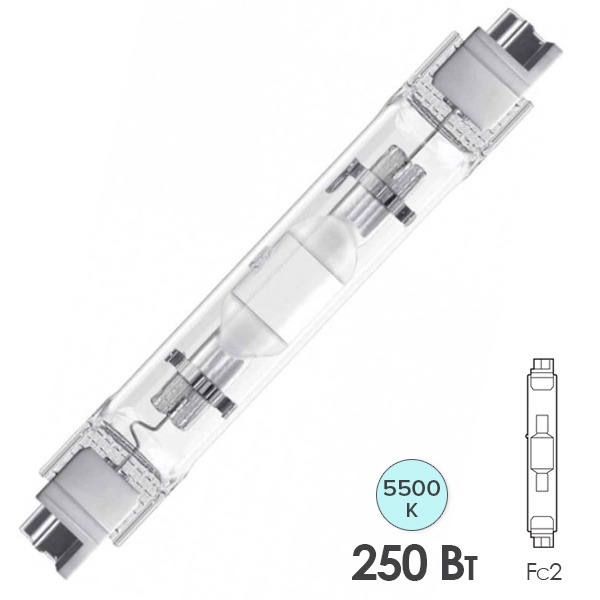 Лампа металлогалогенная Osram HQI-TS 250W/D Fc2 (МГЛ)