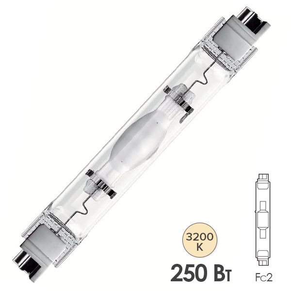 Лампа металлогалогенная Osram HQI-TS 250W/WDL Fc2 (МГЛ)