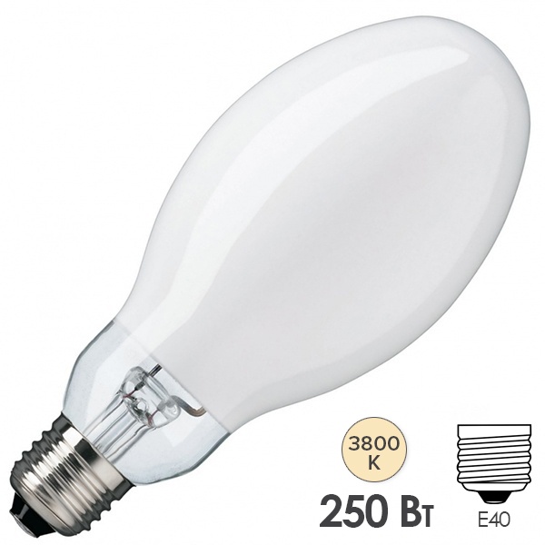 Лампа металлогалогенная газоразрядная Sylvania HSI-HX 250W CO 3800K E40 (ДРИ) (МГЛ)