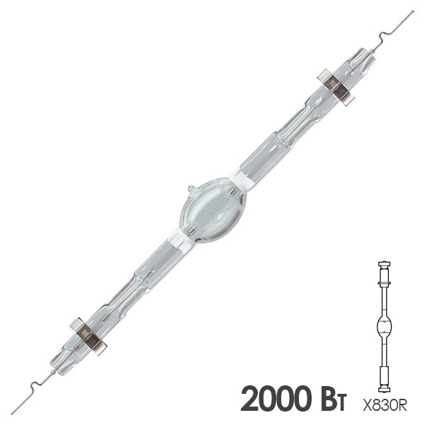 Лампа металлогалогенная Philips MHN-SA 2000W/956 400V 11,3A X830R (871829124183600) (МГЛ)