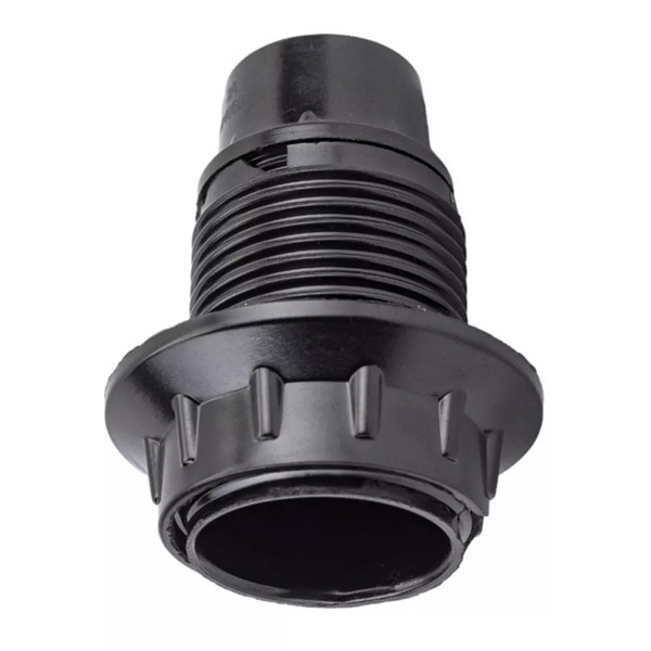 Патрон Е14 с прижимным кольцом карболитовый