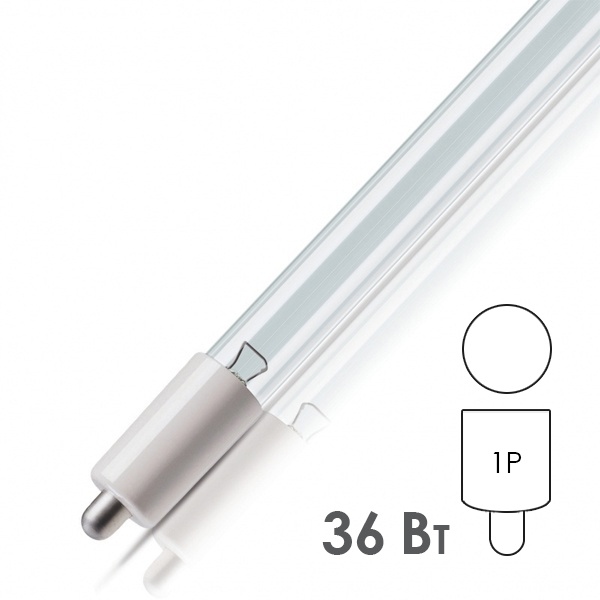 Лампа бактерицидная Philips TUV 36W T5 SP (40W) L843mm специальная безозоновая